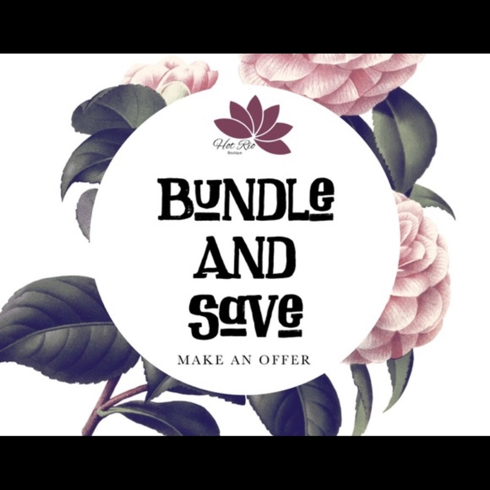BUNDLE AND SAVE 2 items for 15% off!